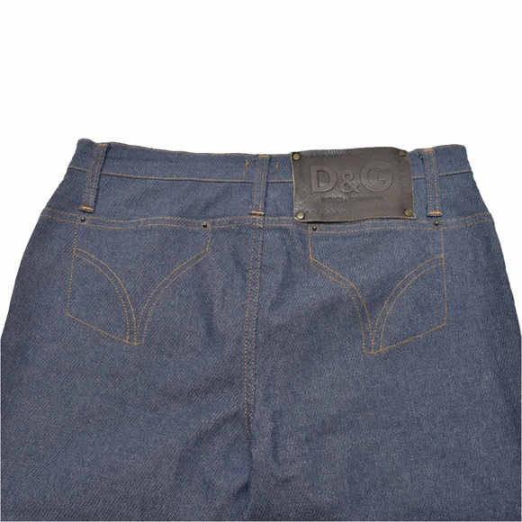 DOLCE & GABBANA Flared Twill Jeans Made in Italy - Picture 4 of 16